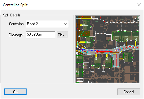 Centreline Split window