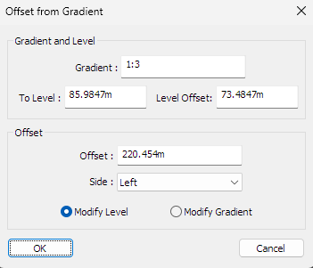 earthwork parallel right-click menu