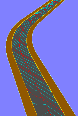 Example with super-elevation